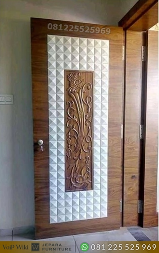 Pintu Kamar Jati Minimalis Furniture Jepara