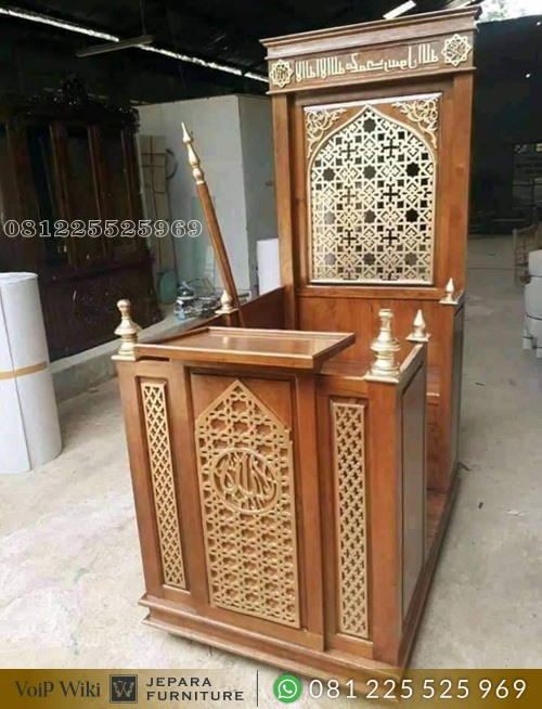 mimbar minimalis masjid