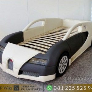 Dipan Tempat Tidur Anak Model Mobil Bugatti